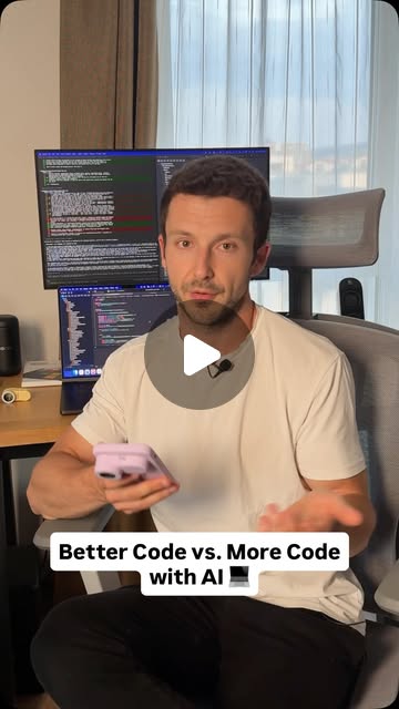 Dan's reel: Better Code vs. More Code with AI